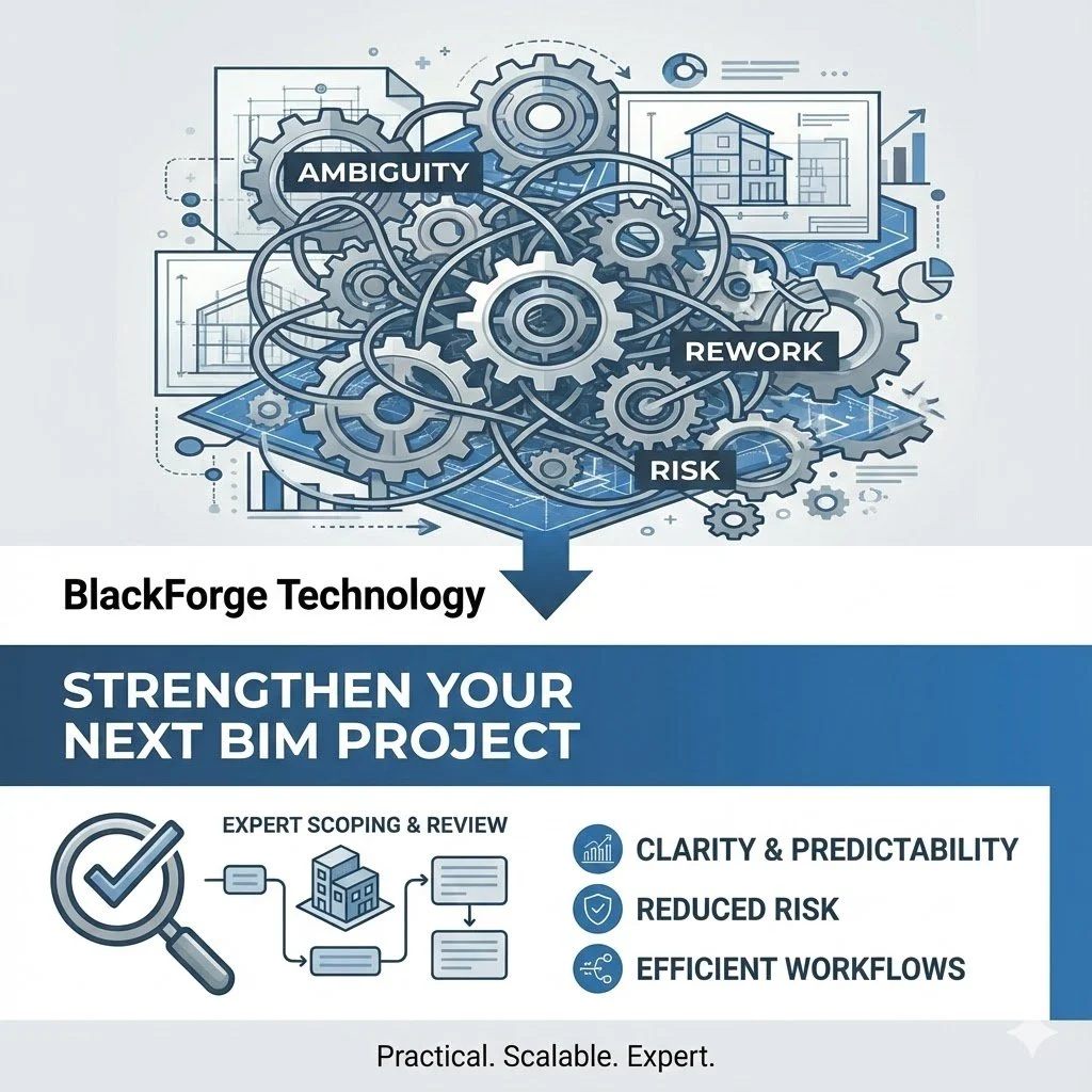 Strengthen Your Next BIM Project with Expert Scoping & Review Support from BlackForge Technology – featured image