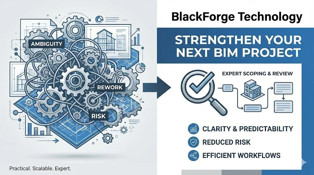 Strengthen Your Next BIM Project with Expert Scoping & Review Support from BlackForge Technology – featured image